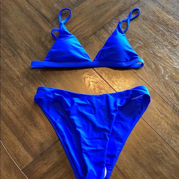 Other - NWOT blue bikini (still has liner)